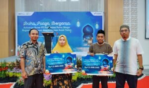 Gandeng Baznas, Pertamina Patra Niaga Regional Sulawesi Santuni Anak Yatim