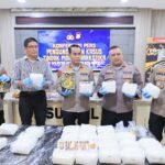 Satresnarkoba Polres Barru Sita 30 Kg Ganja Asal Kalimantan