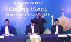 Pemerintah Tetapkan Idul Fitri Jatuh Pada Rabu 10 April