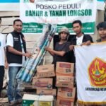 Peduli Korban Banjir di Luwu, GP Ansor Palopo Gandeng LazisNU Salurkan Bansos