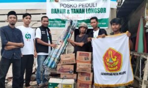 Peduli Korban Banjir di Luwu, GP Ansor Palopo Gandeng LazisNU Salurkan Bansos