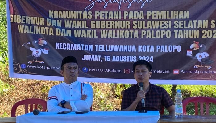 Tingkatkan Partisipasi Pemilih, KPU Palopo Sasar Kelompok Tani