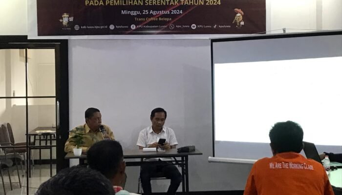 KPU Luwu Sosialisasikan Tahapan Pencalonan Bupati dan Wakil Bupati
