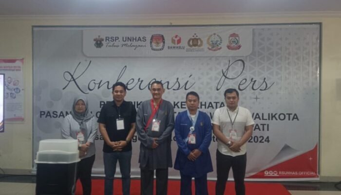 Agus-Win Jalani Pemeriksaan Kesehatan di RS Unhas