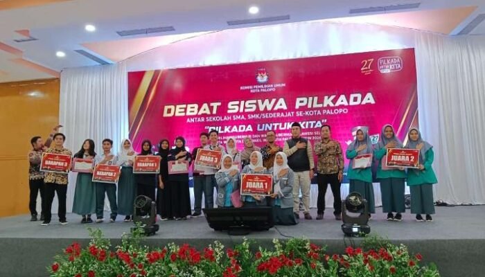 KPU Palopo Tingkatkan Partisipasi Pemilih Pemula Melalui Debat Siswa Pilkada