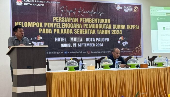 KPU Palopo Ingatkan PPS Perhatikan Regulasi dalam Merekrut KPPS