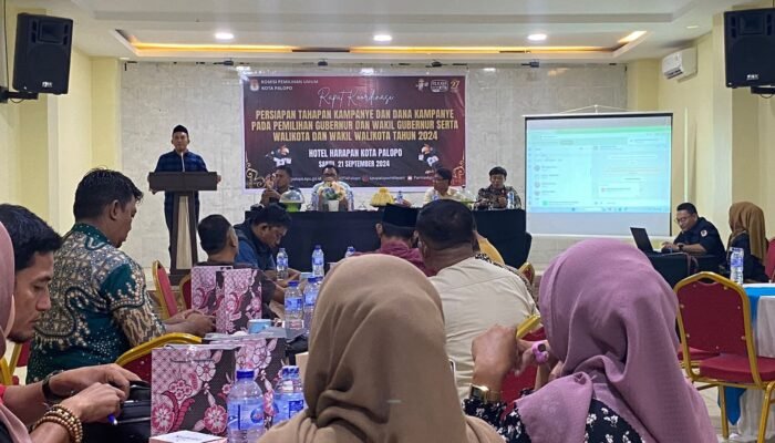 KPU Palopo Gelar Rakor, Bahas Persiapan Lokasi Pemasangan APK