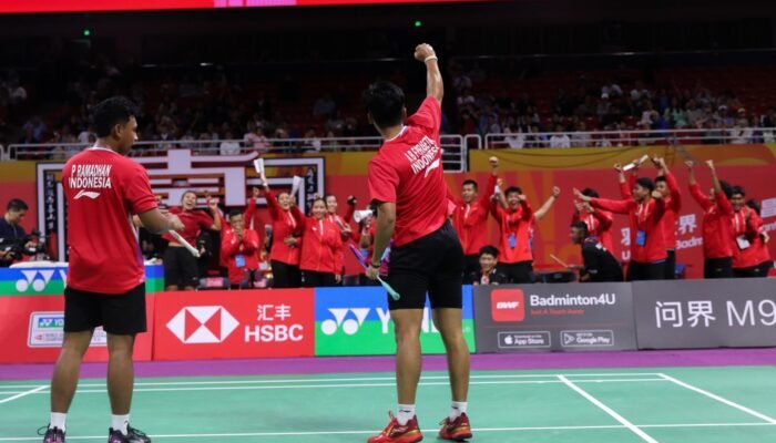 Tumbangkan Jepang, Tim Indonesia Melaju ke Final Piala Suhandinata 2024