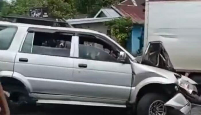 Empat Kendaraan Terlibat Kecelakaan Beruntun di Luwu Utara