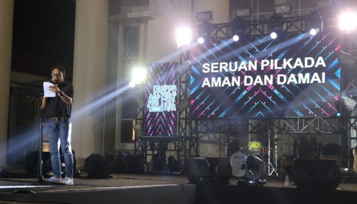 Event PAF dan POREPAT, Kasat Intel Polres Palopo Serukan Pilkada Damai