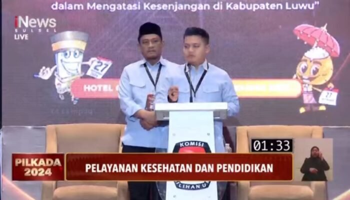 Debat Sesi Kedua: Pata-Dhevy Singgung Ketersediaan Lapangan Kerja dan Pengembangan UMKM