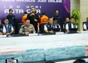 Polri Sita Rp78,1 Miliar dari Sindikat Judi Online Internasional