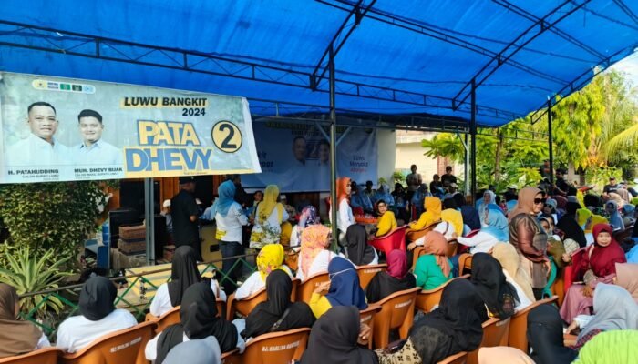 Silaturahmi dengan Relawan di Belopa Utara, Patahuddding Paparkan Program Kerja Unggulan