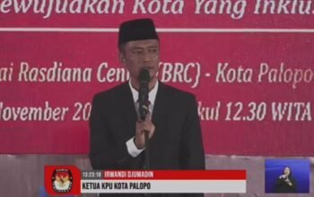 Debat Terbuka Paslon Pilwalkot, Ketua KPU Palopo Sampaikan Hal Ini