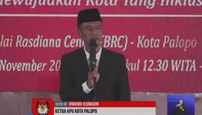 Debat Terbuka Paslon Pilwalkot, Ketua KPU Palopo Sampaikan Hal Ini