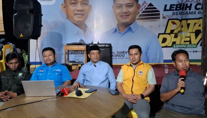 Pata-Dhevy Unggul di Pilkada Luwu Raih 95.626 Suara