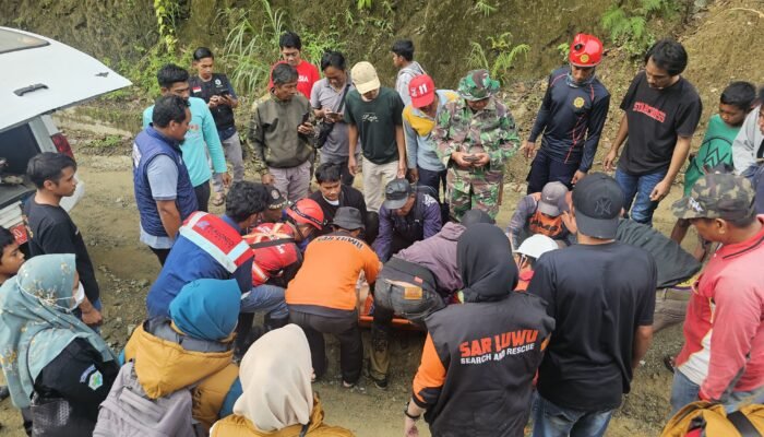 Bencana Longsor di Latimojong Luwu, Masmindo Turunkan Team ERT Bantu Evakuasi