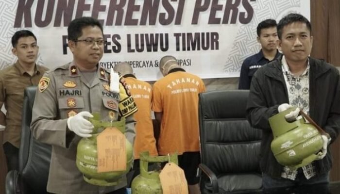 Curi 472 Tabung Elpiji di Luwu Timur, Polisi Tangkap Dua Pelaku