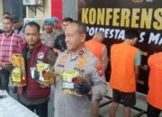 Polisi Tangkap Tiga Residivis dengan Barang Bukti 3 Kg Sabu