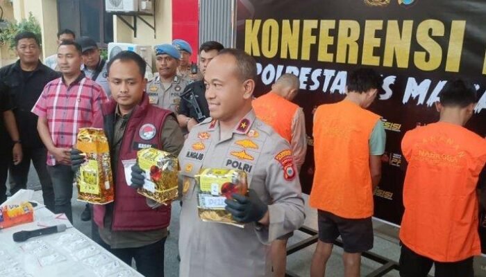 Polisi Tangkap Tiga Residivis dengan Barang Bukti 3 Kg Sabu