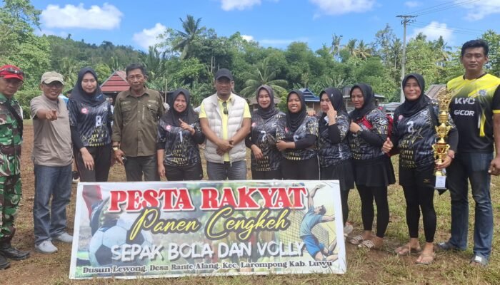 Hadiri Pesta Rakyat di Desa Rante Alang, Patahuddin Sampaikan Komitmen Pembangunan