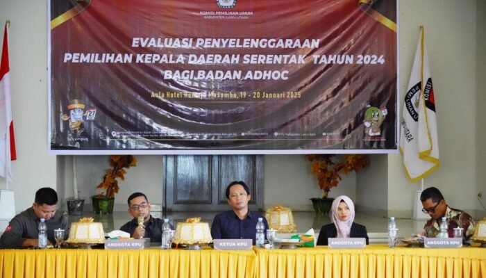 KPU Luwu Utara Gelar Evaluasi Pilkada Serentak 2024, Soroti Kinerja dan Keberhasilan