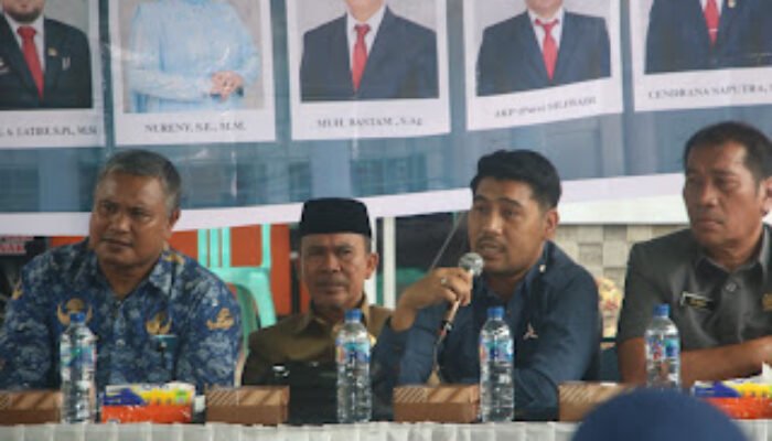 Anggota DPRD Palopo Dapil II, Serap Aspirasi Masyarakat Terkait Infrastruktur