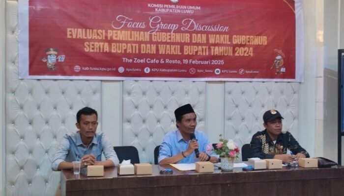 FGD KPU Luwu, Bahas Evaluasi Tahapan Pilkada Serentak Tahun 2024