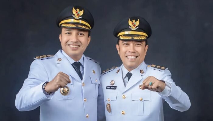 Pelantikan Bersejarah, Bupati dan Wabup Lutra yang Pertama Dilantik Presiden