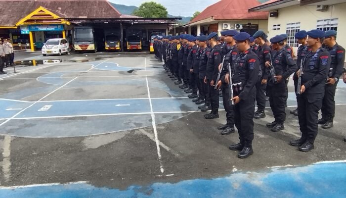 Polres Palopo Terima 100 Personil Brimob untuk Pengamanan Jelang Putusan MK