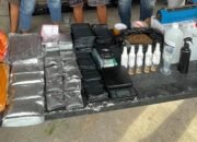Polda Sulsel Gerebek Rumah Kos di Makassar, Amankan 2 Kg Ganja dan Ratusan Gram Tembakau Sintetis
