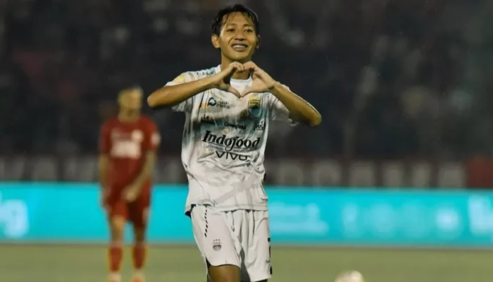 Beckham Putra Nugraha Cetak Gol ke-1100 Persib di Era Liga Indonesia