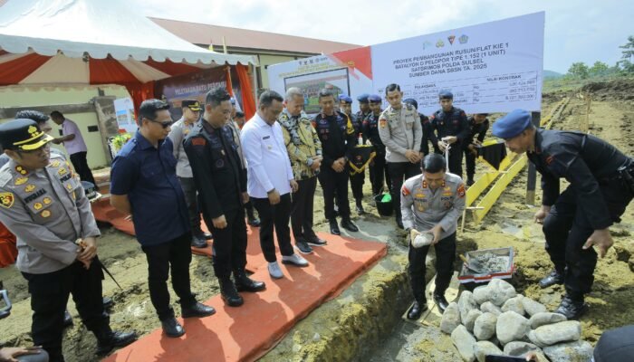 Pembangunan Mako Brimob Dimulai, Bupati Luwu: Ini Langkah Besar untuk Masa Depan Daerah