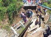 Akses Warga Putus, Anggota DPRD Palopo Minta Perbaikan Jembatan Dipercepat