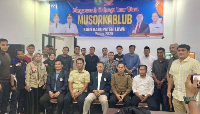 Suryanto Terpilih Aklamasi Pimpin KONI Luwu, Usung Visi Olahraga Inklusif dan Berdaya Saing Global
