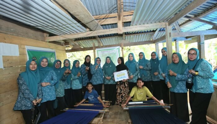 Dekranasda Luwu Serahkan Bantuan Tunai untuk Majukan Tenun Tradisional