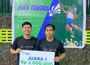 Pasangan Ganda Perumda TM Palopo Raih Juara 1 Turnamen Badminton Cup May Day 2025