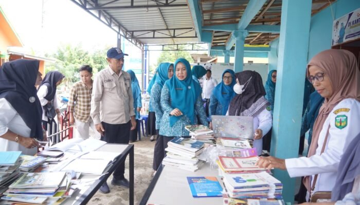 Ketua TP PKK Luwu Tinjau Persiapan Desa Pangi untuk Lomba Desa Tingkat Sulsel