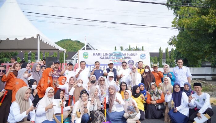 Hari Lingkungan Hidup, Pemkab Luwu Tegaskan Komitmen Lingkungan dan Kesehatan Masyarakat