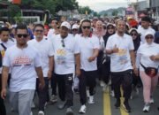 Puluhan Warga Meriahkan Jalan Sehat Anti Mager Peringatan HJL ke-66 di Belopa