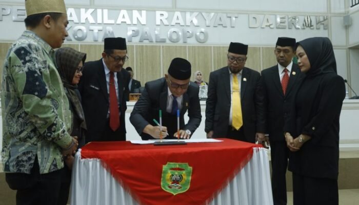 Paripurna DPRD Palopo Tetapkan Naili–Akhmad Syarifuddin sebagai Walikota dan Wakil Walikota Terpilih