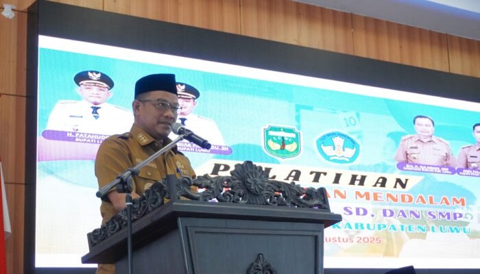 Dukung Pendidikan Bermakna, Pemkab Luwu Latih 242 Pendidik Terapkan Deep Learning