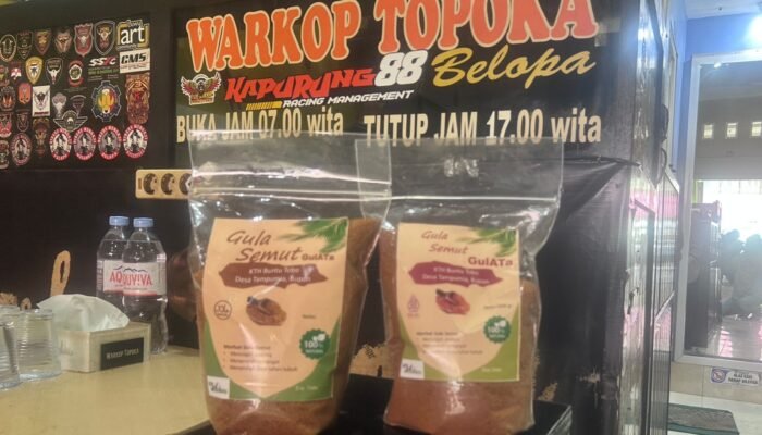 Gula Semut Kian Populer di Luwu, KPH Latimojong Dorong Produk Lokal Unggulan