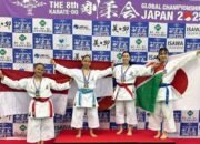 Atlet Karate Luwu Sumbang 2 Emas dan 1 Perak di Kejuaraan Dunia Jepang