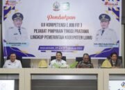 Uji Kompetensi Pejabat Tinggi Pratama, Wabup Dhevy Tekankan Adaptasi dan Inovasi