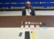 Polisi Ringkus Pengedar Sabu di Ponrang, Barang Bukti 8 Sachet Diamankan