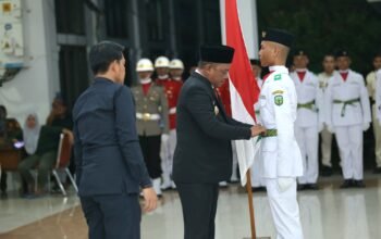 Bupati Luwu Kukuhkan 73 Anggota Paskibraka HUT RI ke-80