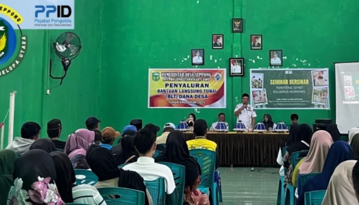 Desa Seppong Gelar Seminar Parenting, Salurkan BLT-DD dan Program Kesehatan
