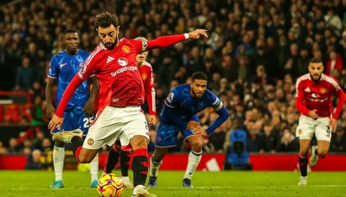 MU Bungkam Chelsea 2-1, Fernandes dan Casemiro Jadi Penentu Kemenangan