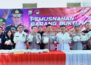 Polda Sulsel Musnahkan 44 Kilogram Sabu Senilai Rp44 Miliar